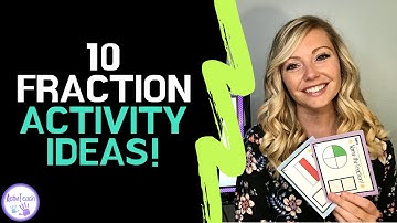 Basic Fractions Activities for Special Education | Fraction Games SPED | Fraction Lesson Plans Math