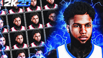 DRIPPY FACE CREATION TUTORIAL! LOOK LIKE A CHEESER IN NBA 2K20!!! BEST FACE CREATION SCAN LOOK COMP!