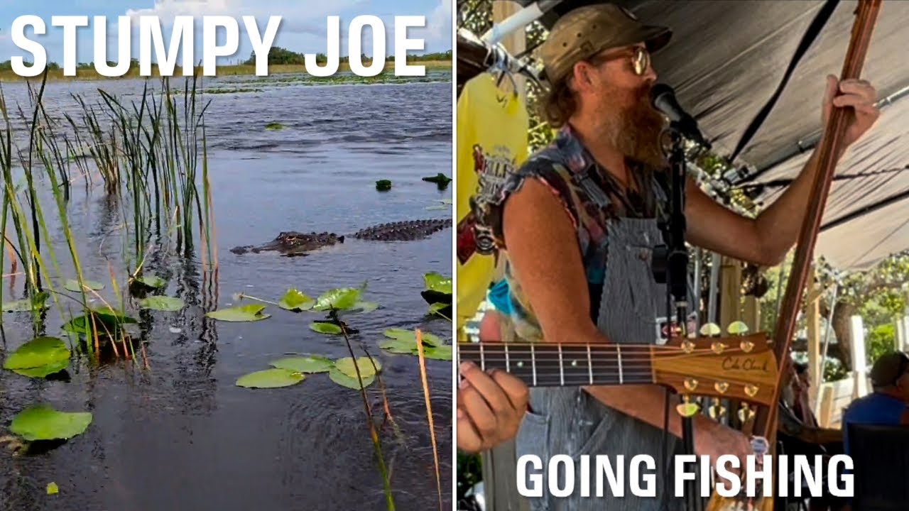 The Legendary 1 String Washtub Bass Player Stumpy Joe Is Going Fishing