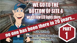 Roswell, New Mexico, USA, Cold War Relic Atlas F Missile Silo Base/Bunker...Video #4