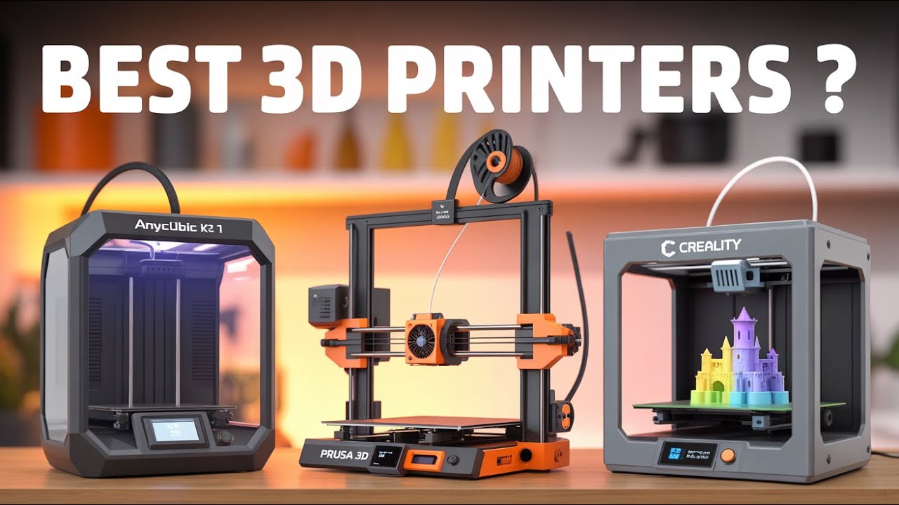 TOP 5 Best 3D Printers for 2025 || Best 3D Printers Review - YouTube