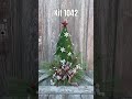 DIY Snowflake Christmas Tree Arrangement | Easy Holiday Decor | Kit 1042