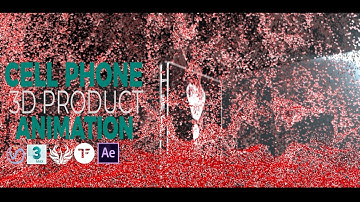 3d Product Animation | Tyflow  | LG Phone Animation