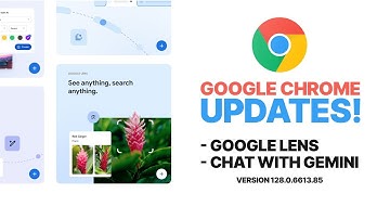 New Google Chrome AI Updates: Search with Google Lens & Chat with Gemini (Version 128.0.6613.85)