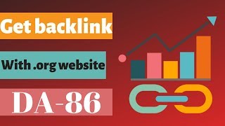Get 100% Dofollow backlink with .org website | DA-86