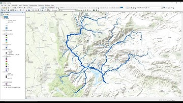 Stream Order from a Digital Elevation Model (DEM) using ArcGIS
