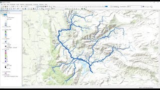 Stream Order from a Digital Elevation Model (DEM) using ArcGIS