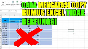 Ini yang Betul Cara Mengatasi Copy Rumus Excel Tidak Berfungsi