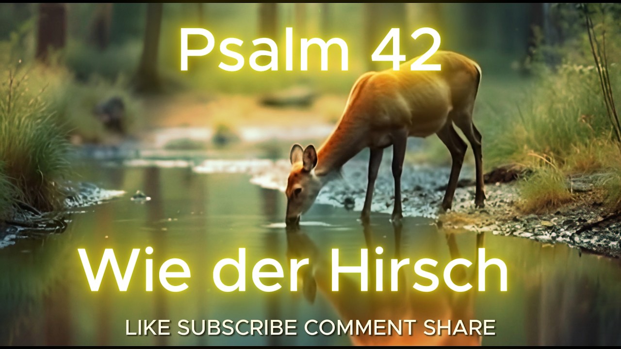 Wie der Hirsch Psalm 42 - Sehnsucht nach Gott  Trost, Hoffnung & Heil für die Seele - Remix