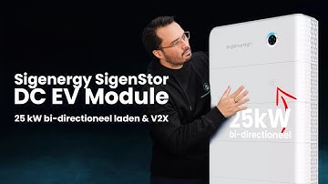 V2X bi-directioneel laden met de Sigenergy DC charger? Zo werkt dat!