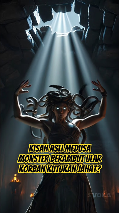 Kisah Asli Medusa Monster Berambut Ular Korban Kutukan Jahat? #shorts #shortvideo #faktaunik