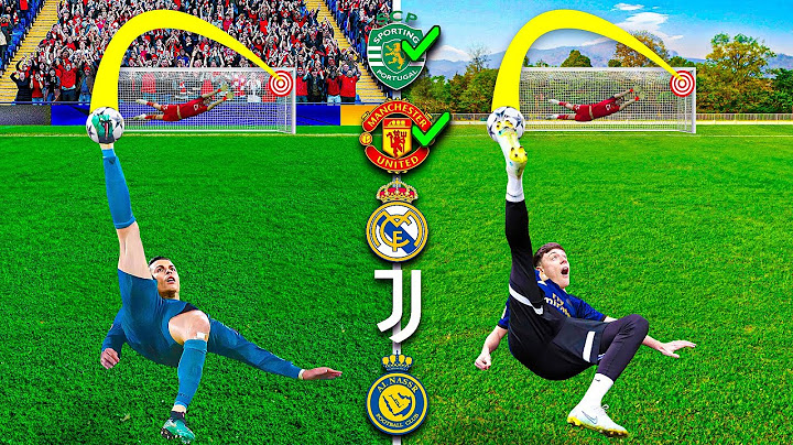 I Recreated Ronaldo’s Best Goal At Every Club