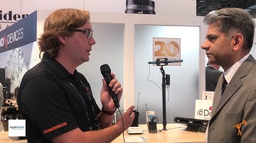 NAB Show 2018 New Wireless Transmitters | Interview with Sound Devices Audio Director Kish Patel