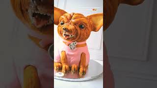 Cake 3D de Chihuahua enojada  #chihuahua  #3dcake #cakemaker #cakeart #artsy #cakelove