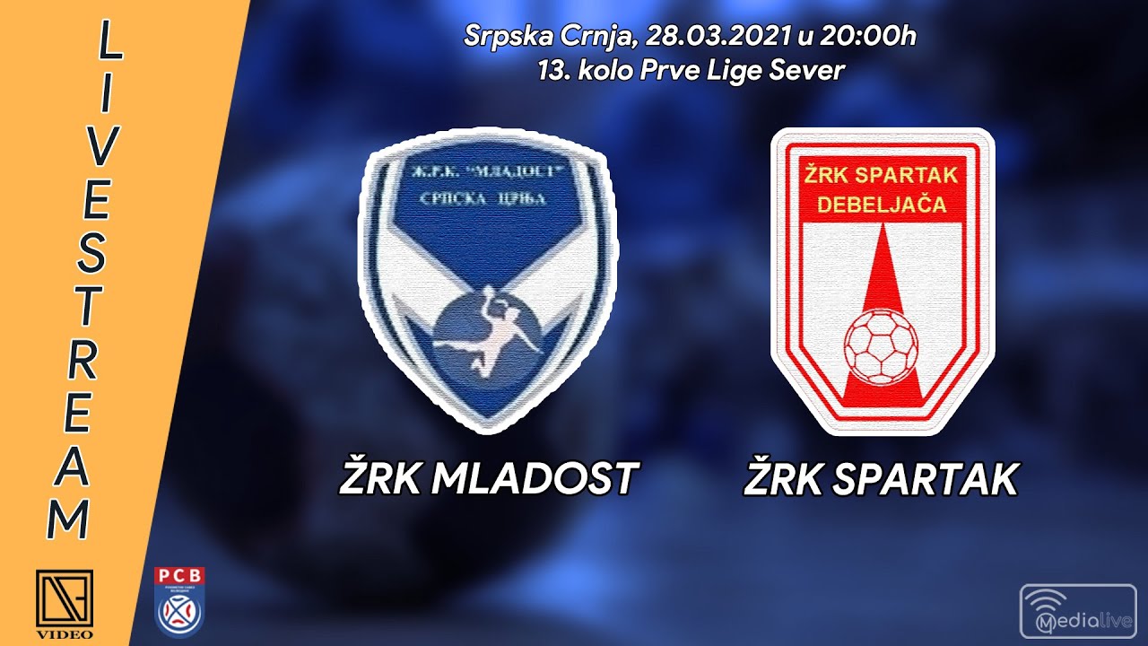 [28.03.2021.] ŽRK "MLADOST" Srpska Crnja - ŽRK "SPARTAK" Debeljača (Full match Livestream)