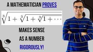 PROOF Infinite Nested CUBE Root Makes Sense! | Real Analysis for Beginners!