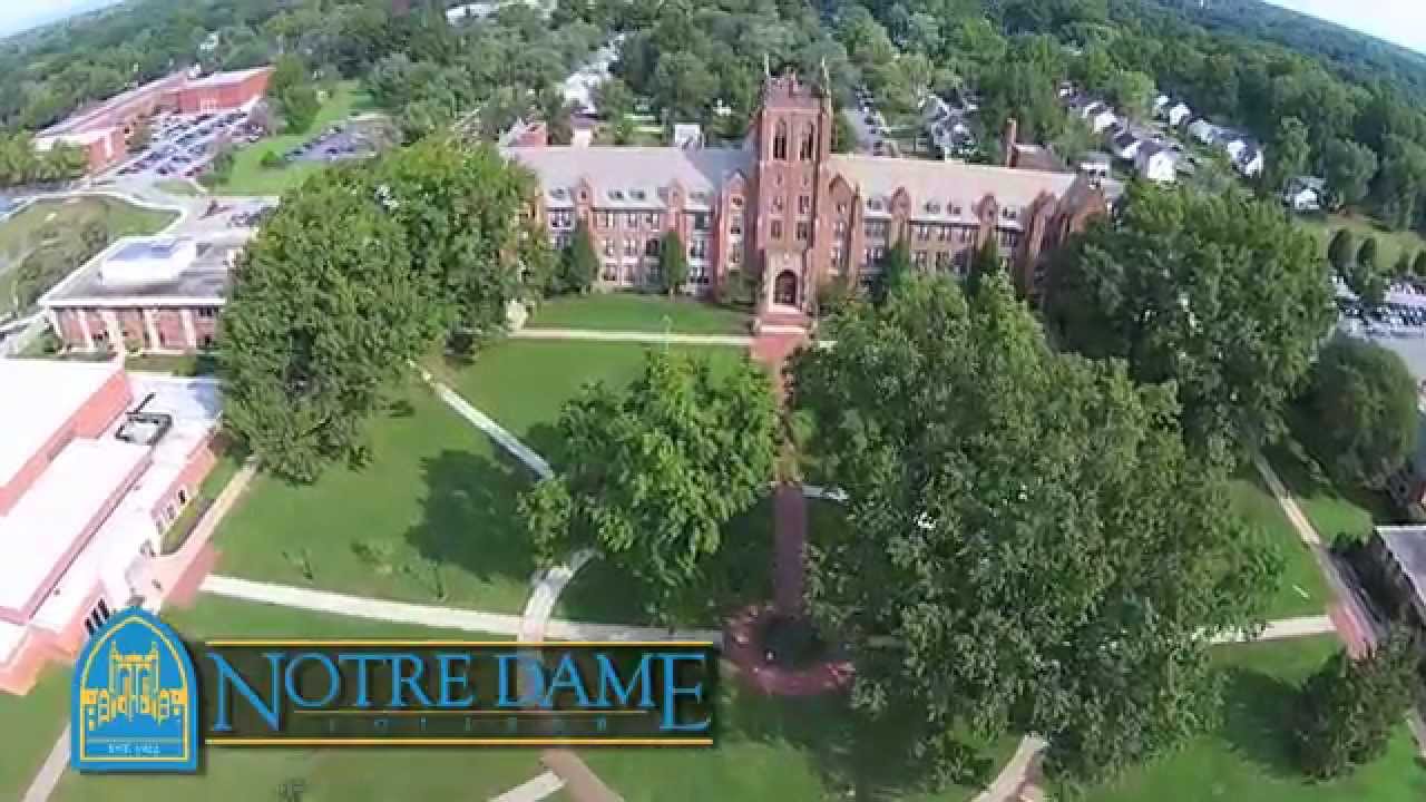Notre Dame College Aerial Tour YouTube