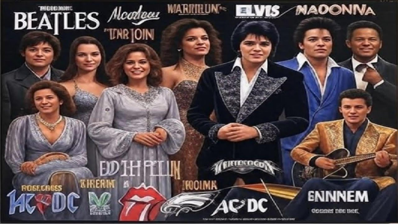 Legends of Sound: Tribute to the top 25 best selling artist of all time ...