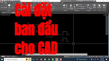 Hướng dẫn tất tần tật những cài đặt ban đầu cho AutoCAD trước khi sử dụng
