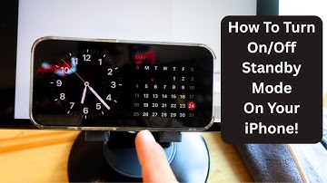 How To Turn On/Off Standby Mode On Your iPhone!