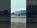 Boeing777 vs Boeing767 taxing across each others #reels #aviation #emirates #ytairlines #trending