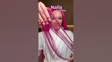 That’s iconic🤌🤤 #nails #routinevlog #beauty #crazy #manicure #nailart #hairstyle #hair #girl