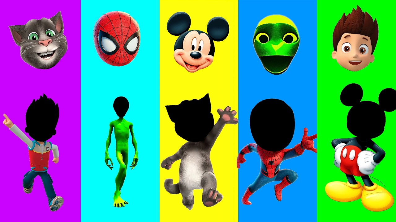 Wrong eyes👀 challenge DAME TU COSITA Paw Patrol Funny Puzzle Wrong Heads