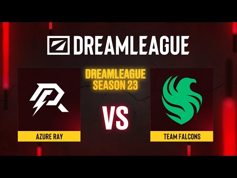 Видео: Azure Ray проти Team Falcons | Гра 1 | DreamLeague Season 23 - Group B