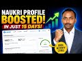 How I Got Huge Recruiter Calls from Naukri Profile 🔥