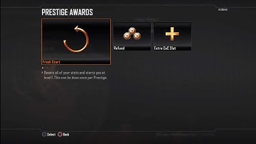 Understanding Black Ops 2 prestige mode