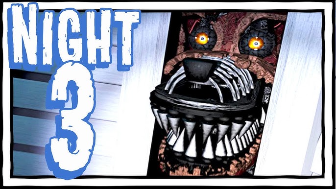 NIGHTMARE FREDBEAR!  Five Nights At Freddy's 4 (Night 6 +7 Ending