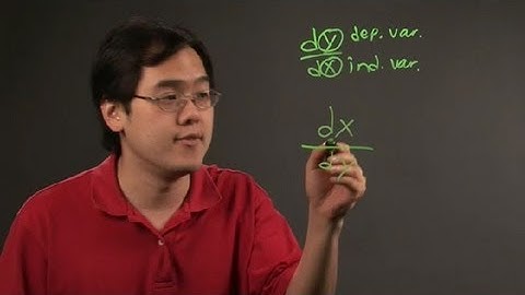 How to Treat Y as an Independent Variable in Differential Equations : Math Variables & More