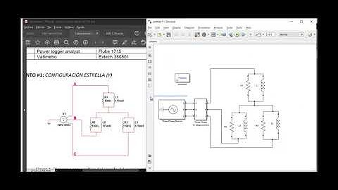 Simulación de circuitos trifásicos en SIMULINK