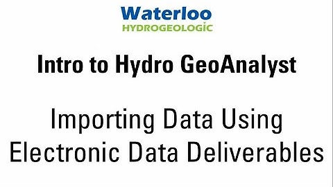Intro to HGA: Electronic Data Deliverables
