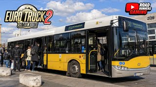 ETS2 Bus | Realistic Solaris Urbino BVG City Bus Drive on City Roads | Euro Truck Simulator 2 screenshot 1
