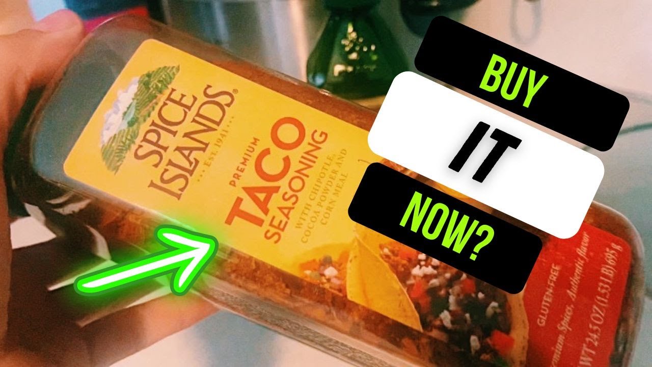 Spice Islands Organic Taco Seasoning | Fig App