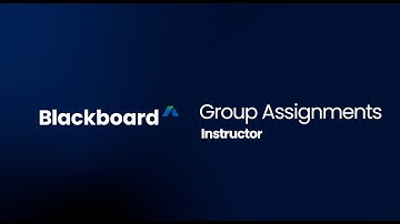 Create Group Assignments for Instructors