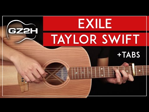 Exile Guitar Tutorial Taylor Swift Bon Iver Guitar Lesson |Easy Chords + TABs|