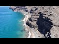 visita la playa de guigui vista aérea y en barco