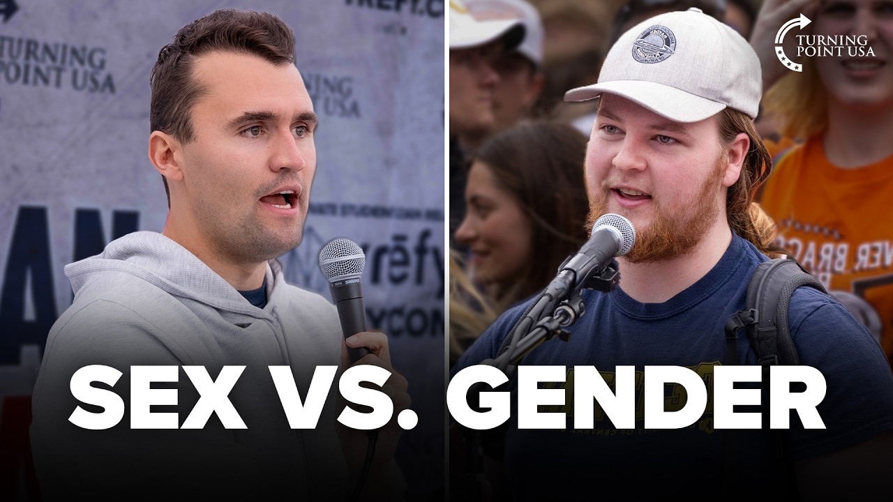 Charlie Kirk Debates Left-Leaning Student on Gender Identity: There Are No Genders, Only Two Sexes