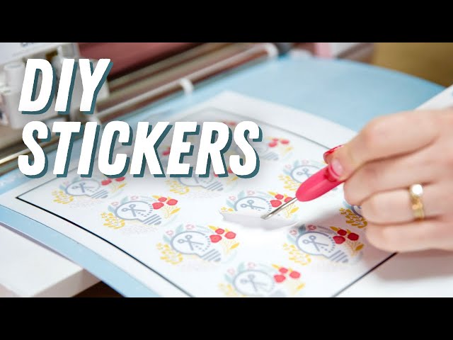 MAKE STICKERS AT HOME: how to set up a sticker sheet with your