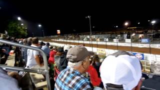 Dave Blaney Flip at Williams Grove