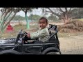 Mini Mahindra Thar 4x4 🚘 | Bacche Ke Saath Real Feel RC Car”
