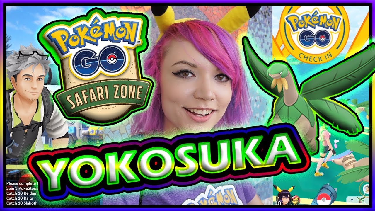 SAFARI ZONE YOKOSUKA POKEMON GO ft. the SUMMER TOUR SQUAD!