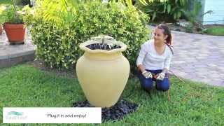 Urn Container Fountain Project