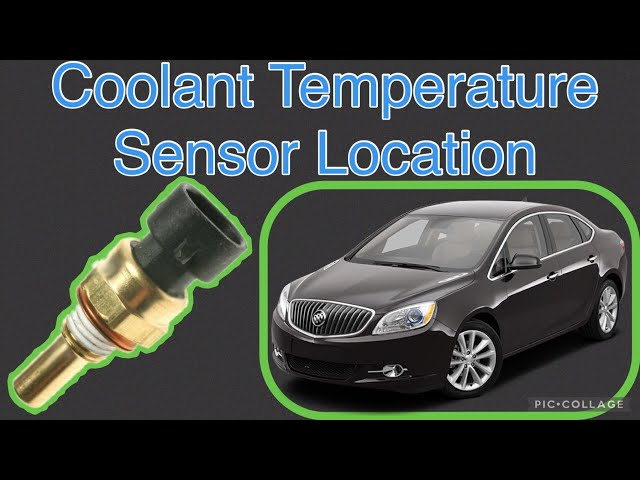 Coolant Temperature Sensor location on a 2014 Buick Verano 2.4L