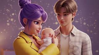 Baby Girl of Rumi and Jinu a Cute Family Movie of KPop Demon Hunters