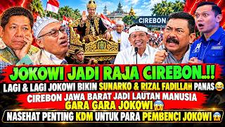 AMAZING..!! AGAIN & AGAIN JOKOWI MAKES SUNARKO & RIZAL FADILLAH HOT 😂 CIREBON BECOMES A SEA OF PE...