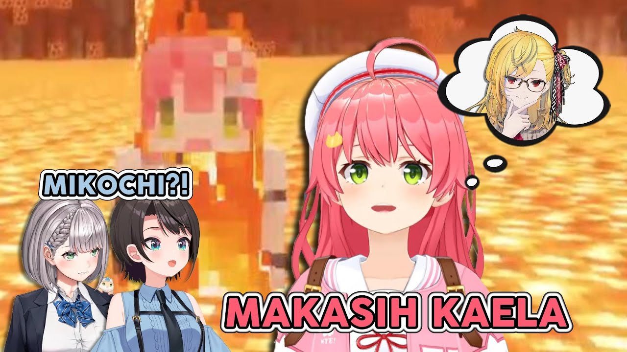 Miko akhirnya bisa berteman dengan Lava