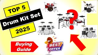 Top 5 Best Drum Kit Set in India 2025 ⚡ Drum Sets Price List ⚡ ड्रम किट सेट ⚡